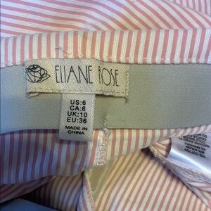 Pink and White Striped Shirt